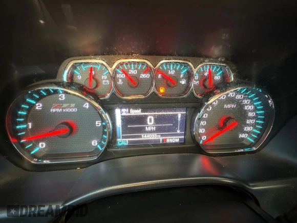2015 Chevrolet Silverado 1500 LTZ with VIN 3GCUKSEC0FG149328, listed as a Copart auction lot 85583494 with 144,033 mi miles and Clean Title. Bid and sale history available at carsss.com. Image 8.