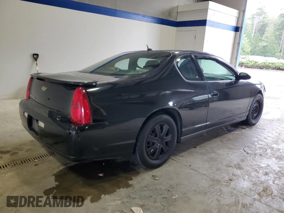 2006 Chevrolet Monte Carlo LS z VIN 2G1WJ15K769405187, wystawiony jako Copart lot #72058524 z przebiegiem 144 905 mil mil oraz Szkoda całkowita • Salvage title. Historia ofert i sprzedaży dostępna na DreamBid. Obrazek 3.