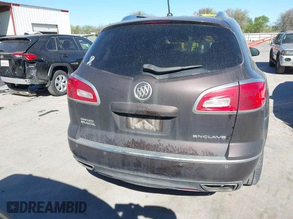 2015 Buick Enclave Leather with VIN 5GAKRBKD7FJ217611, listed as a IAAI auction lot 41812962 with 188,880 mi miles and . Bid and sale history available at DreamBid. Image 16.