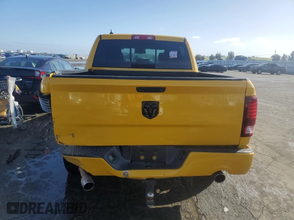 2016 Ram 1500 Sport with VIN 1C6RR6MT7GS327067, listed as a Copart auction lot 45554125 with 115,140 mi miles and Salvage Title. Bid and sale history available at carsss.com. Image 6.