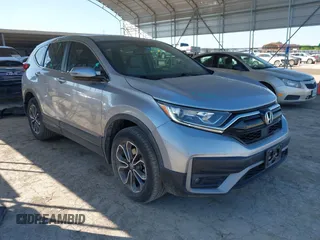2020 Honda CR-V EX-L with VIN 2HKRW2H8XLH687314, listed as a IAAI auction lot 41955562 with 54,336 mi miles and . Bid and sale history available at DreamBid. Image 1.