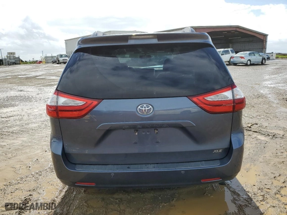 2015 Toyota Sienna XLE with VIN 5TDYK3DC2FS657231, listed as a Copart auction lot 48948315 with 137,082 mi miles and Salvage Title. Bid and sale history available at carsss.com. Image 6.