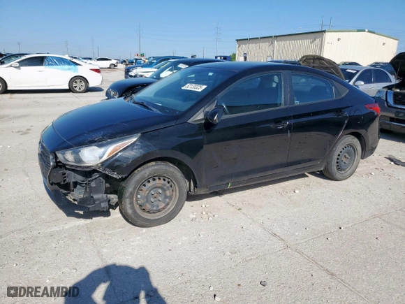 2018 Hyundai Accent SE with VIN 3KPC24A30JE010852, listed as a Copart auction lot 52120325 with 160,879 mi miles and Clean Title. Bid and sale history available at carsss.com. Image 1.