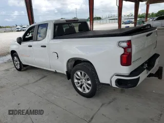 2021 Chevrolet Silverado 1500 Custom with VIN 1GCRWBEH6MZ115879, listed as a Copart auction lot 74552314 with Not Provided miles and Salvage Title. Bid and sale history available at DreamBid. Image 2.