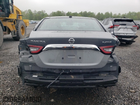 2019 Nissan Maxima Platinum z VIN 1N4AA6AV6KC380113, wystawiony jako Copart lot #55209665 z przebiegiem 75 843 mil mil oraz Szkody całkowita. Historia ofert i sprzedaży dostępna na DreamBid. Obrazek 6.