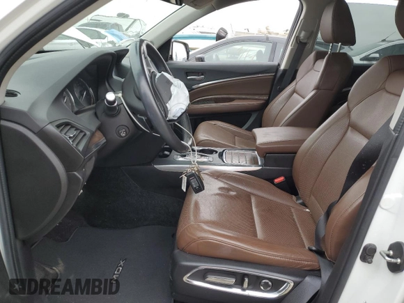 2019 Acura MDX Technology with VIN 5J8YD4H50KL003207, listed as a Copart auction lot 53204645 with 48,476 mi miles and Salvage title. Bid and sale history available at DreamBid. Image 7.