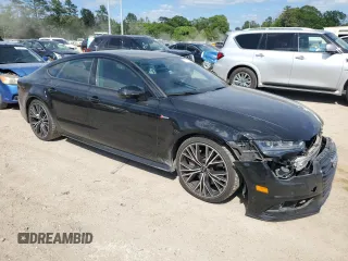 2016 Audi A7 3.0 Prestige with VIN WAU2GAFC8GN161766, listed as a Copart auction lot 51769055 with 135,005 mi miles and Salvage Title. Bid and sale history available at carsss.com. Image 4.