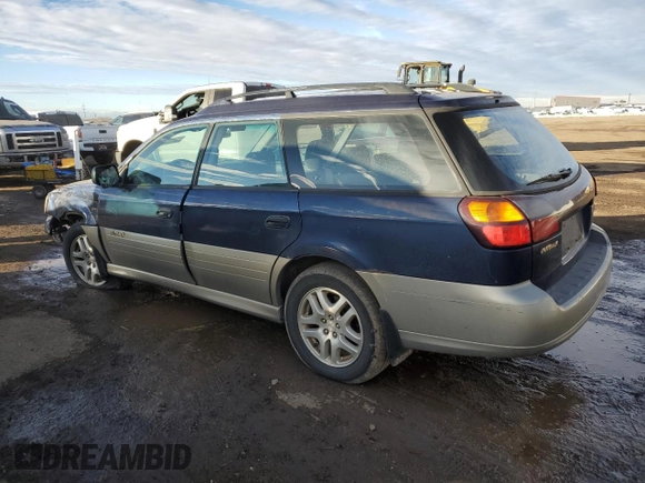 2003 Subaru Legacy Outback with VIN 4S3BH675537602328, listed as a Copart auction lot 87817875 with 225,653 mi miles and Salvage title. Bid and sale history available at DreamBid. Image 2.