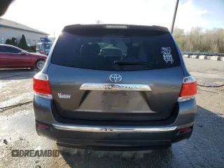 2013 Toyota Highlander with VIN 5TDZA3EH5DS032885, listed as a Copart auction lot 51958635 with 220,789 mi miles and Non Repairable. Bid and sale history available at DreamBid. Image 6.