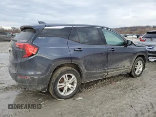 2018 GMC Terrain SLE with VIN 3GKALMEV9JL280193, listed as a Copart auction lot 46671245 with 185,753 mi miles and Salvage Title. Bid and sale history available at carsss.com. Image 3.