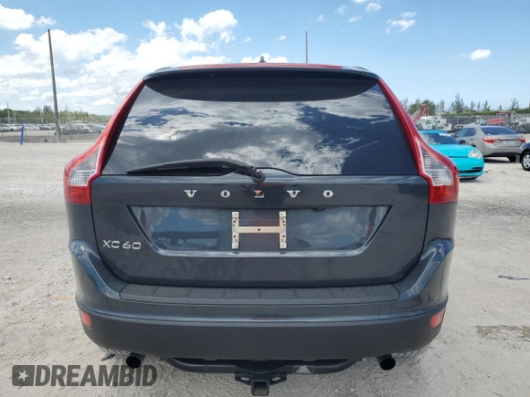2013 Volvo XC60 3.2L with VIN YV4952DL0D2423595, listed as a Copart auction lot 56705385 with 121,341 mi miles and Salvage title. Bid and sale history available at DreamBid. Image 6.
