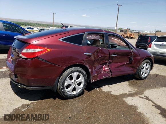 2012 Honda Crosstour EX-L with VIN 5J6TF2H59CL008344, listed as a Copart auction lot 55391184 with 202,052 mi miles and Salvage Title. Bid and sale history available at carsss.com. Image 3.