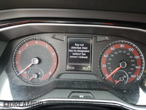 2020 Volkswagen Jetta S with VIN 3VW6T7BU9LM023902, listed as a Copart auction lot 54798935 with 91,722 mi miles and Salvage title. Bid and sale history available at DreamBid. Image 9.