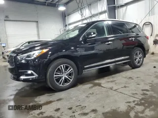2016 Infiniti QX60 with VIN 5N1AL0MM3GC505205, listed as a Copart auction lot 51307045 with 124,426 mi miles and Salvage Title. Bid and sale history available at DreamBid. Image 1.