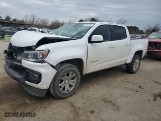 2021 Chevrolet Colorado 2WD LT with VIN 1GCGSCEN3M1135858, listed as a Copart auction lot 47062735 with 86,862 mi miles and Salvage Title. Bid and sale history available at carsss.com. Image 1.