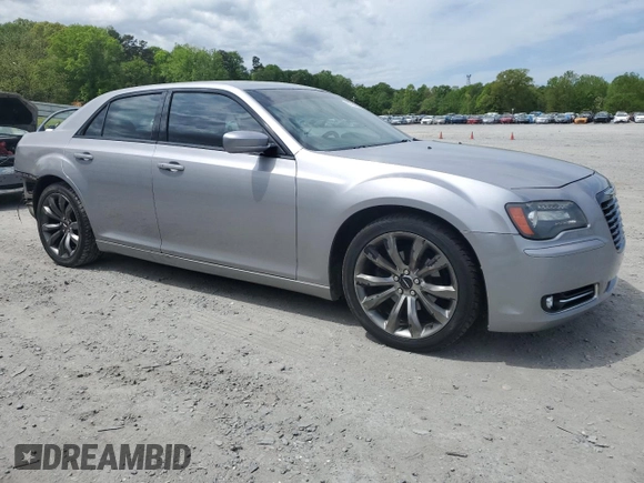 2014 Chrysler 300 with VIN 2C3CCABG1EH340625, listed as a Copart auction lot 52734655 with 172,752 mi miles and Salvage Title. Bid and sale history available at carsss.com. Image 4.