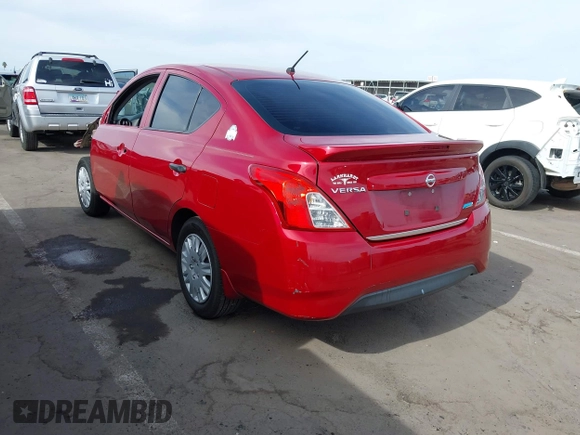 2015 Nissan Versa SV with VIN 3N1CN7AP2FL834014, listed as a IAAI auction lot 42169624 with 70,046 mi miles. Bid and sale history available at carsss.com. Image 3.