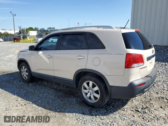 2011 Kia Sorento LX with VIN 5XYKT3A15BG125050, listed as a Copart auction lot 50715195 with 156,970 mi miles and Salvage Title. Bid and sale history available at carsss.com. Image 2.