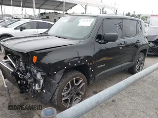 2021 Jeep Renegade Upland with VIN ZACNJDAB1MPN08338, listed as a IAAI auction lot 42042639 with 26,849 mi miles and . Bid and sale history available at DreamBid. Image 18.