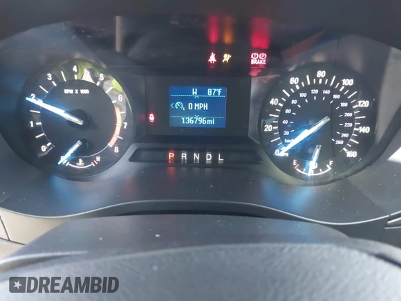 2017 Ford Fusion S with VIN 3FA6P0G70HR408265, listed as a IAAI auction lot 41978119 with 136,796 mi miles. Bid and sale history available at carsss.com. Image 7.