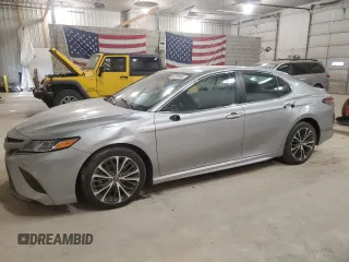 2019 Toyota Camry LE with VIN 4T1B11HK1KU227058, listed as a Copart auction lot 51225445 with 183,115 mi miles and Salvage Title. Bid and sale history available at carsss.com. Image 1.