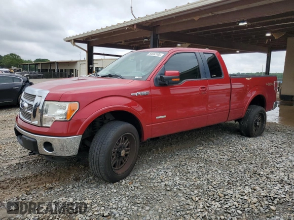 2012 Ford F-150 XL with VIN 1FTFX1ET3CFA22607, listed as a Copart auction lot 54562105 with 217,778 mi miles and Clean Title. Bid and sale history available at carsss.com. Image 1.