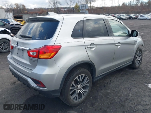 2018 Mitsubishi Outlander Sport ES 2.0 with VIN JA4AR3AU9JZ004584, listed as a IAAI auction lot 40803582 with 91,783 mi miles. Bid and sale history available at carsss.com. Image 4.