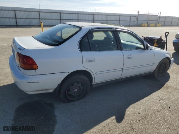 1997 Honda Civic EX with VIN 1HGEJ8644VL006239, listed as a Copart auction lot 42529315 with 240,695 mi miles and Salvage Title. Bid and sale history available at carsss.com. Image 3.