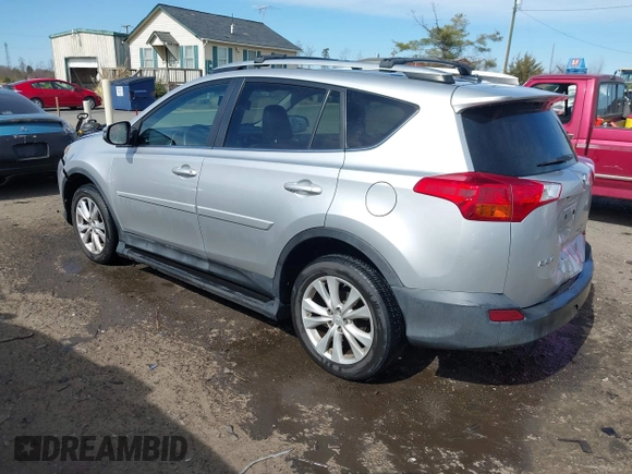 2013 Toyota RAV4 Limited with VIN 2T3DFREV1DW041490, listed as a IAAI auction lot 41757596 with 184,443 mi miles. Bid and sale history available at carsss.com. Image 3.