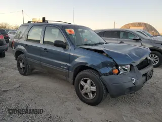 2001 Ford Escape XLS with VIN 1FMYU02191KA64617, listed as a Copart auction lot 83853044 with 187,594 mi miles and Salvage Title. Bid and sale history available at carsss.com. Image 4.