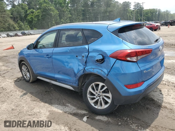 2018 Hyundai Tucson SEL with VIN KM8J3CA48JU654958, listed as a Copart auction lot 59380105 with 64,934 mi miles and Salvage title. Bid and sale history available at DreamBid. Image 2.