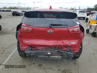 2018 Kia Niro LX with VIN KNDCB3LC1J5153943, listed as a Copart auction lot 49508495 with 135,598 mi miles and Salvage Title. Bid and sale history available at carsss.com. Image 6.