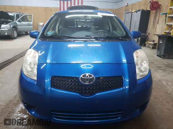 2007 Toyota Yaris with VIN JTDJT923X75098524, listed as a Copart auction lot 53817445 with 170,843 mi miles and Clean Title. Bid and sale history available at carsss.com. Image 5.