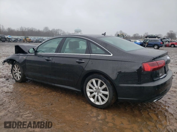 2016 Audi A6 3.0T Prestige with VIN WAUHGAFC9GN009649, listed as a Copart auction lot 44519783 with 64,789 mi miles. Bid and sale history available at carsss.com. Image 2.