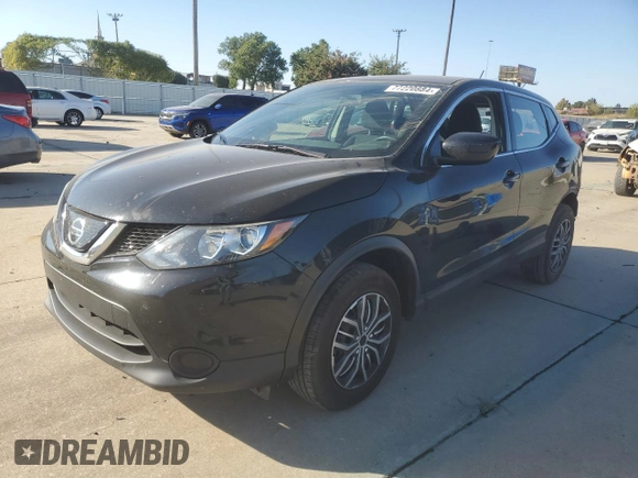 2019 Nissan Rogue Sport S with VIN JN1BJ1CP9KW228831, listed as a Copart auction lot 77220884 with 107,405 mi miles and Salvage Title. Bid and sale history available at carsss.com. Image 1.