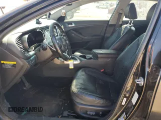 2014 Kia Optima EX with VIN KNAGN4AD2E5076481, listed as a Copart auction lot 57129645 with 134,641 mi miles and Clean title. Bid and sale history available at DreamBid. Image 7.