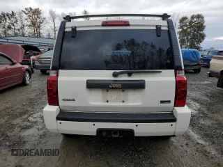 2008 Jeep Commander Sport with VIN 1J8HG48N48C241732, listed as a Copart auction lot 75326574 with 218,447 mi miles and Clean title. Bid and sale history available at DreamBid. Image 6.