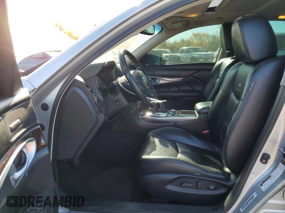 2013 Infiniti M37 with VIN JN1BY1AR7DM602593, listed as a Copart auction lot 76594594 with 118,994 mi miles and Salvage Title. Bid and sale history available at carsss.com. Image 7.