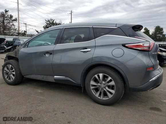 2015 Nissan Murano SL with VIN 5N1AZ2MH5FN258169, listed as a Copart auction lot 49240345 with 101,885 mi miles and Salvage Title. Bid and sale history available at carsss.com. Image 2.