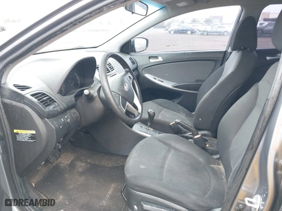 2014 Hyundai Accent GS with VIN KMHCT5AE3EU176306, listed as a IAAI auction lot 41572325 with 179,277 mi miles. Bid and sale history available at carsss.com. Image 5.