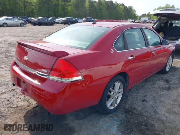 2008 Chevrolet Impala LTZ with VIN 2G1WU583781323500, listed as a IAAI auction lot 42001272 with 144,405 mi miles and . Bid and sale history available at DreamBid. Image 4.