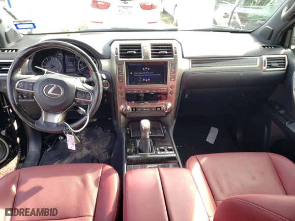 2020 Lexus GX with VIN JTJAM7BX9L5252538, listed as a Copart auction lot 67857242 with 52,860 mi miles. Bid and sale history available at carsss.com. Image 8.