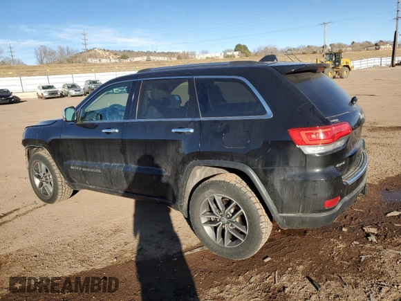 2017 Jeep Grand Cherokee Limited with VIN 1C4RJFBT9HC633685, listed as a Copart auction lot 42513125 with 59,141 mi miles and Salvage title. Bid and sale history available at DreamBid. Image 2.