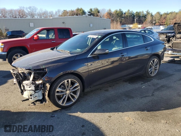 2022 Chevrolet Malibu Premier with VIN 1G1ZE5SX3NF204014, listed as a Copart auction lot 80215274 with 31,249 mi miles and Salvage Title. Bid and sale history available at DreamBid. Image 1.