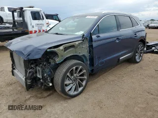 2020 Lincoln Nautilus Reserve with VIN 2LMPJ8KP6LBL21936, listed as a Copart auction lot 57157124 with 9,272 mi miles and Salvage title. Bid and sale history available at DreamBid. Image 1.