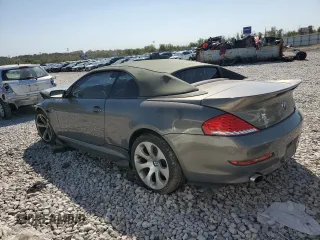 2008 BMW 6 Series 650i with VIN WBAEB53588CX63265, listed as a Copart auction lot 73681864 with Not Provided miles and Salvage Title. Bid and sale history available at carsss.com. Image 2.