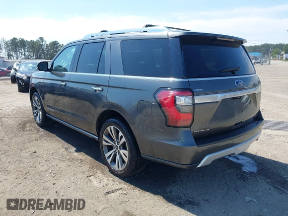 2020 Ford Expedition Platinum with VIN 1FMJU1MT3LEA55242, listed as a IAAI auction lot 41869785 with 92,743 mi miles and . Bid and sale history available at DreamBid. Image 3.