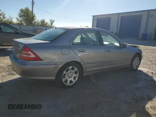 2005 Mercedes-Benz C 320 with VIN WDBRF64J45F598415, listed as a Copart auction lot 79745294 with 45,177 mi miles and Salvage Title. Bid and sale history available at DreamBid. Image 3.