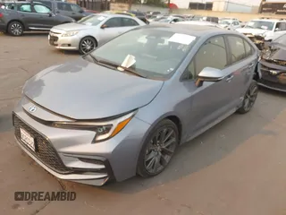 2023 Toyota Corolla Hybrid LE with VIN JTDBCMFE6P3002578, listed as a IAAI auction lot 41275201 with 34,263 mi miles. Bid and sale history available at carsss.com. Image 19.