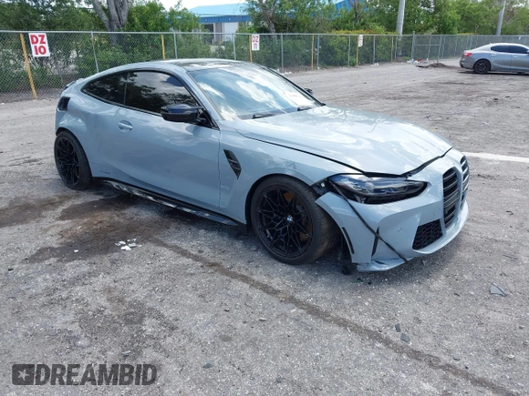 2022 BMW M4 Competition xDrive z VIN WBS43AZ04NCK16515, wystawiony jako IAAI lot #42505726 z przebiegiem Nie podano mil oraz . Historia ofert i sprzedaży dostępna na DreamBid. Obrazek 1.